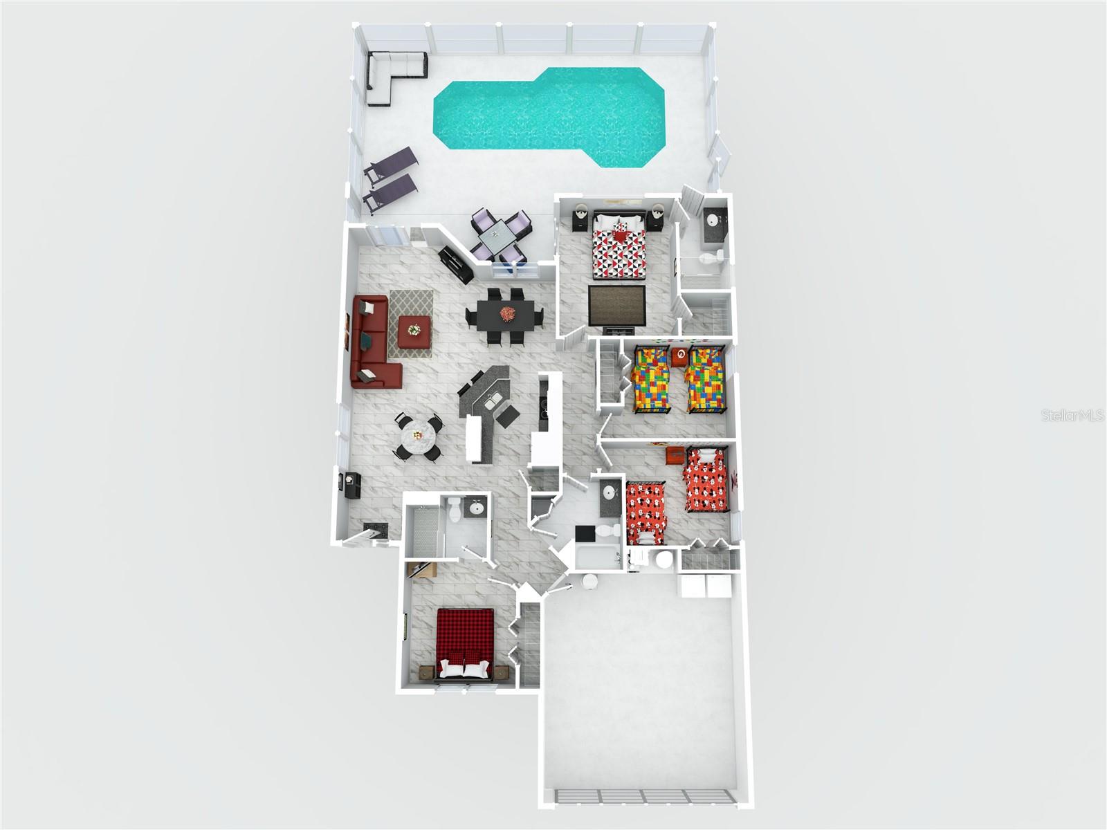 Fully furnished
