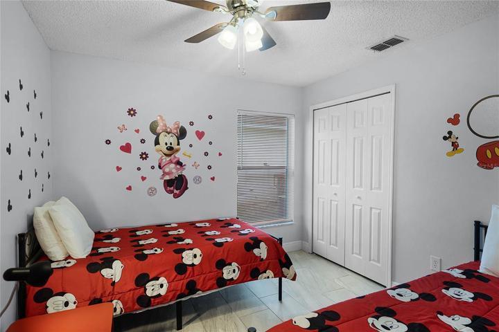 Bedroom 3 Disney themed