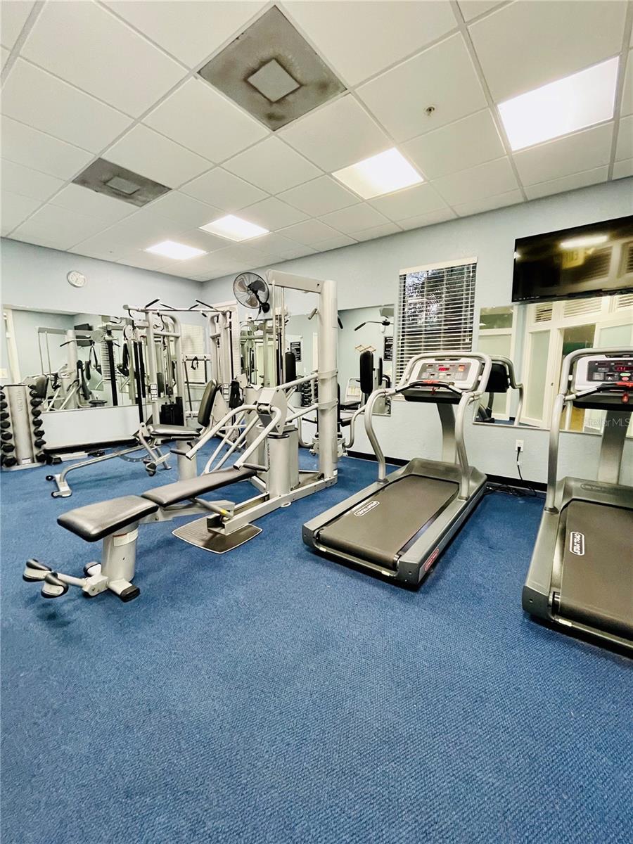 Fitness Center in clubhouse
