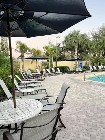 Community pool area