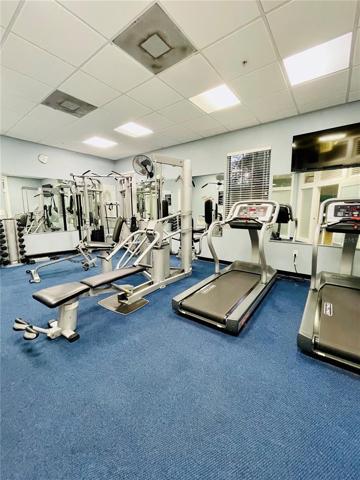 Fitness Center in clubhouse