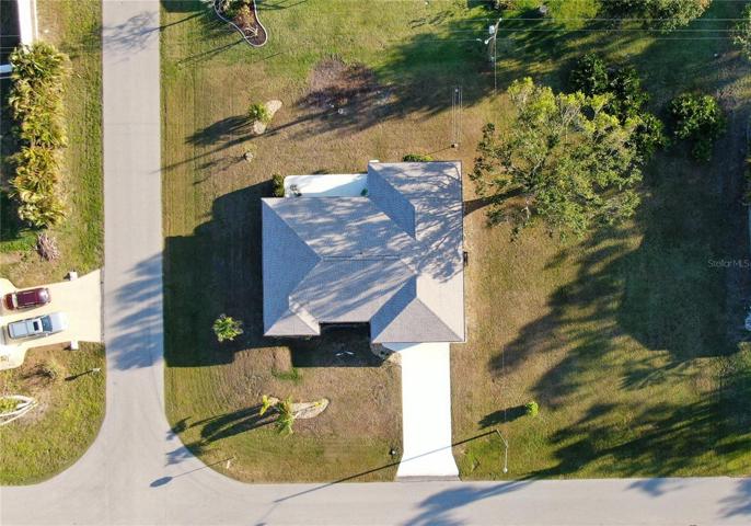 Aerial image of the home.