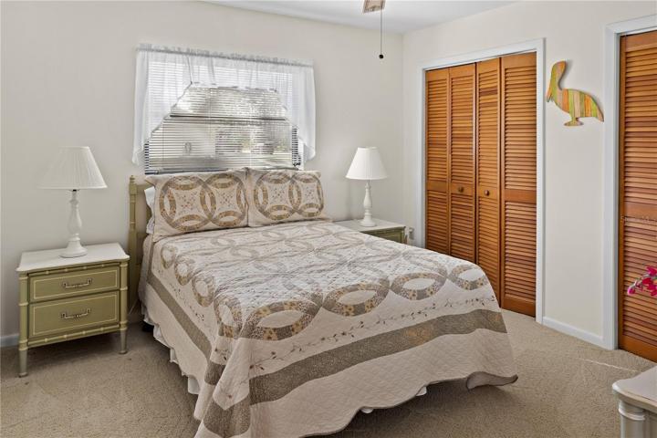 Generous closet space throughout the home, this is Bedroom 3.