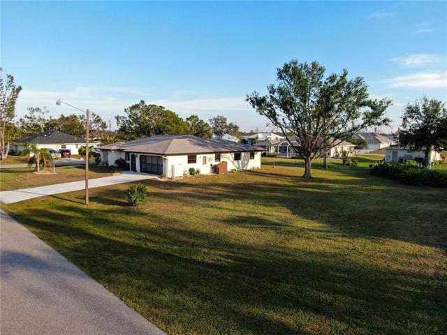 Side view of home.