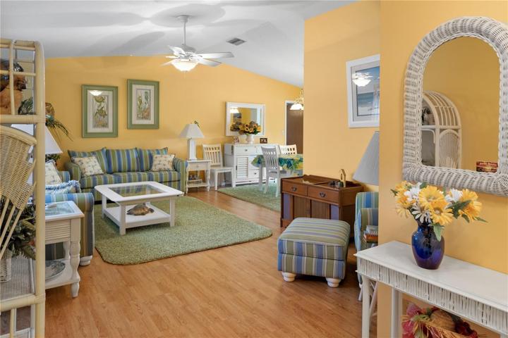 Enter the home into the beautiful, open Living Room.