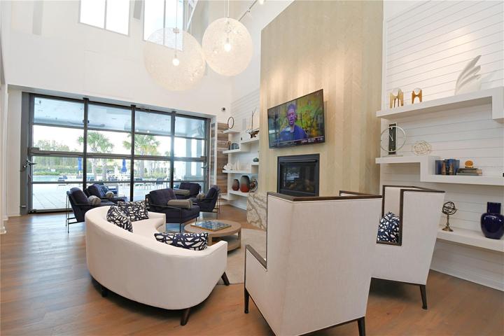 Clubhouse sitting area