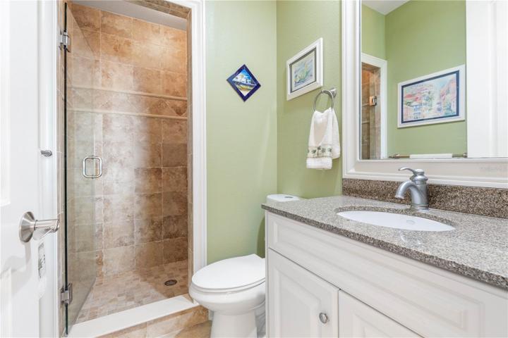 En suite bathroom