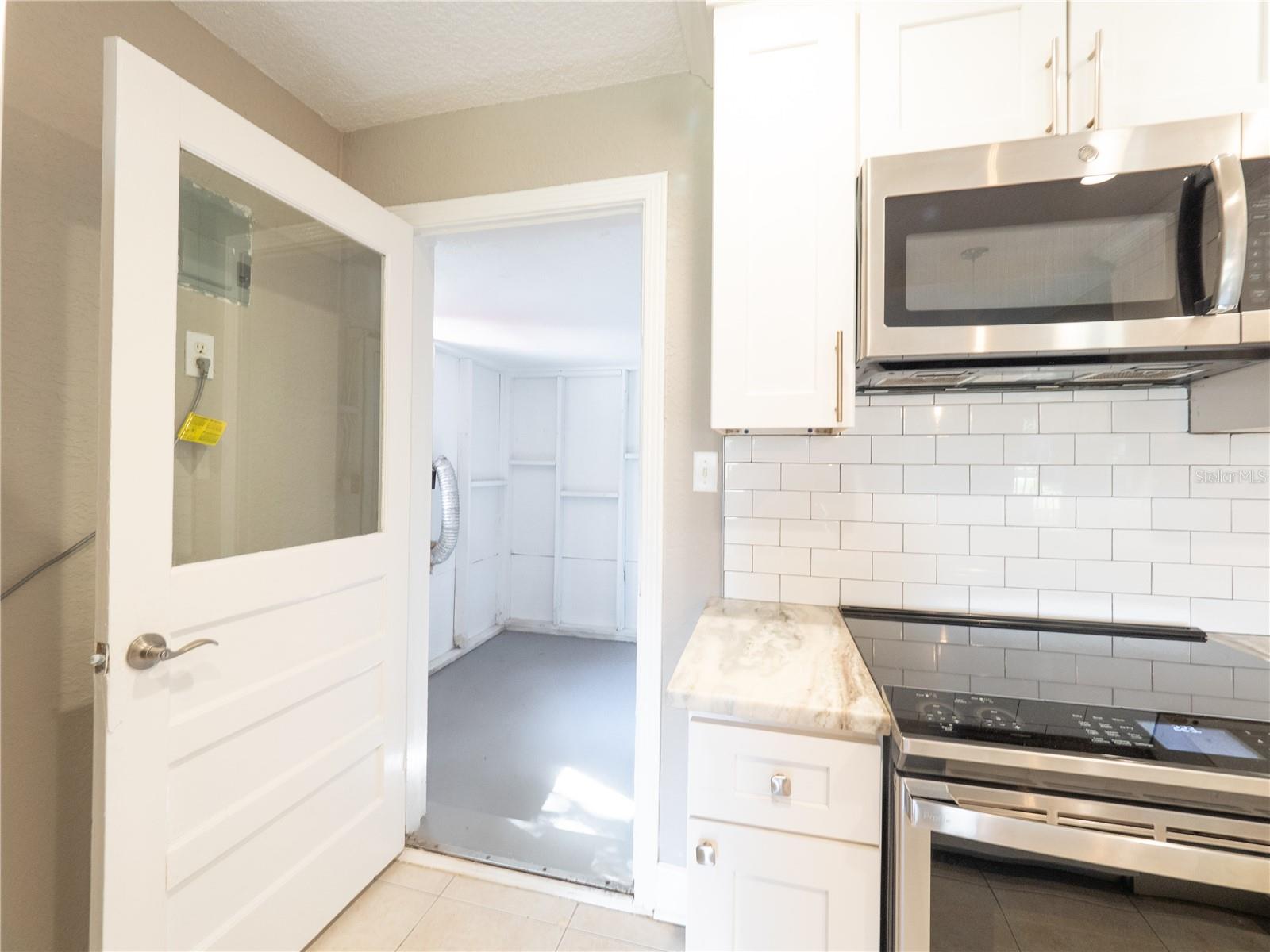 Entry to Laundry Room