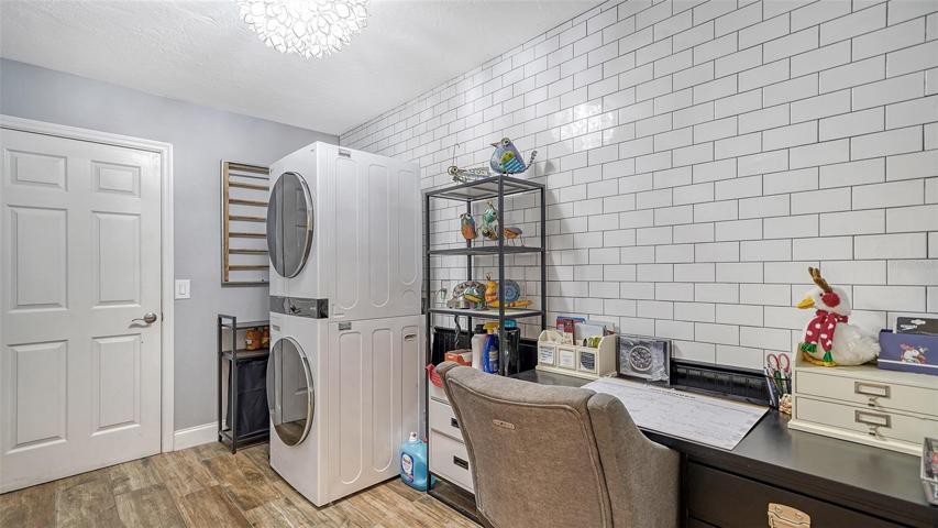 Large laundry room