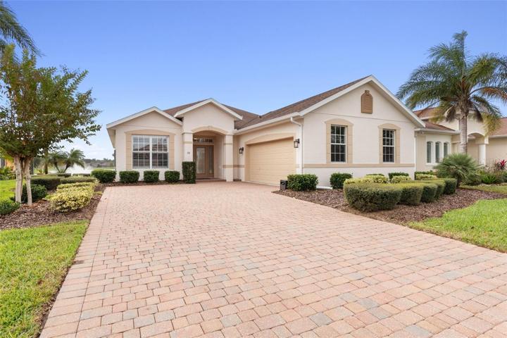 Paver Driveway to Side Entry Garage