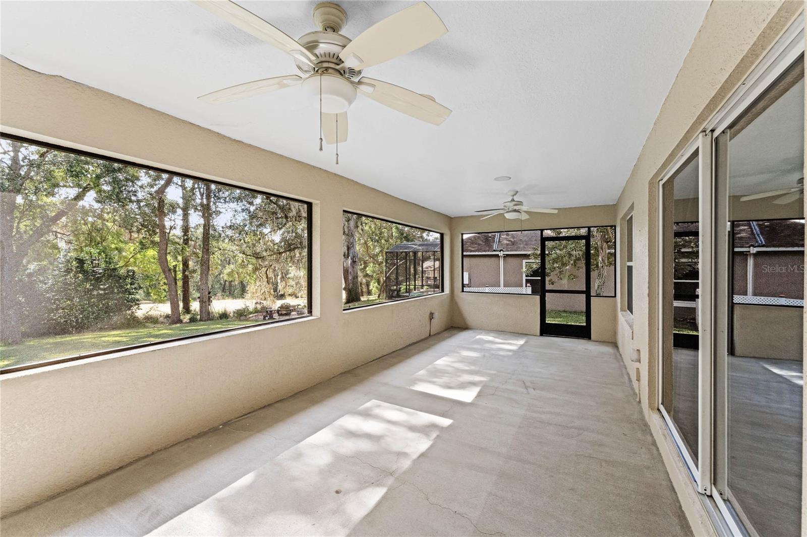 Rear Screened Porch