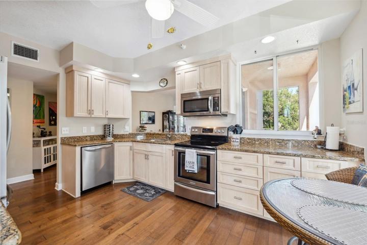 Remodeled custom kitchen.