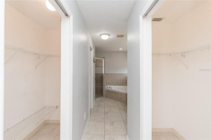 Double closets