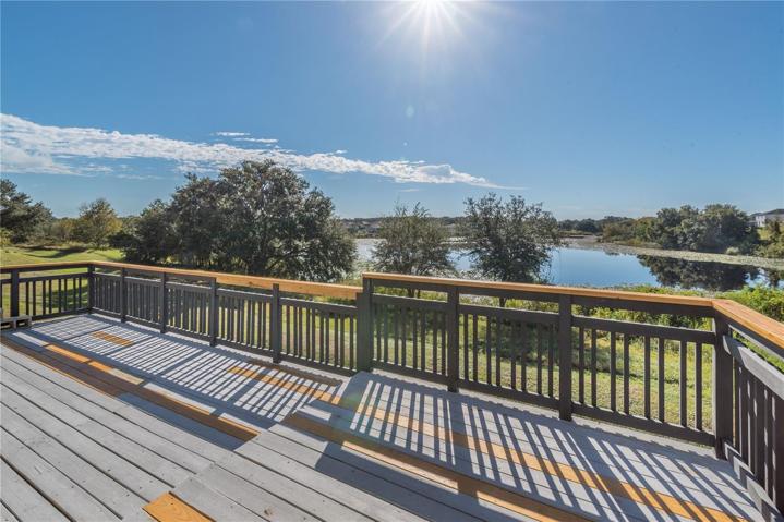 View from the deck
