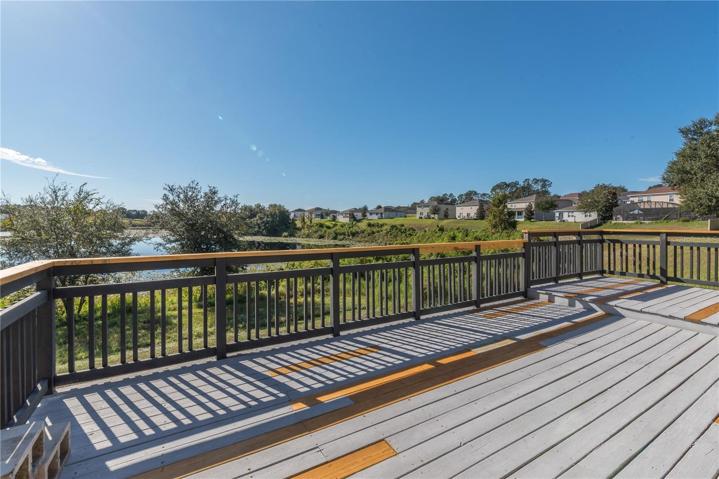 View from the deck