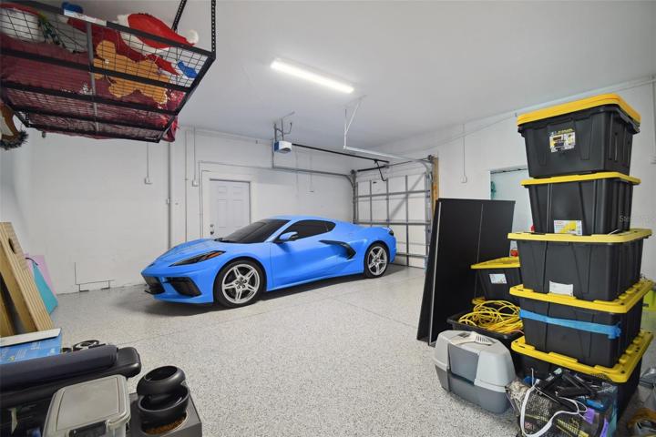 Huge Garage with tons of storage
