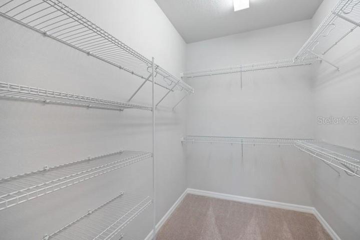 Owner's Closet **Photos are of a Similar Home