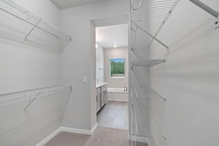 Owner's Closet **Photos are of a Similar Home