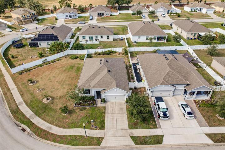 Aerial View Showing Large Lot