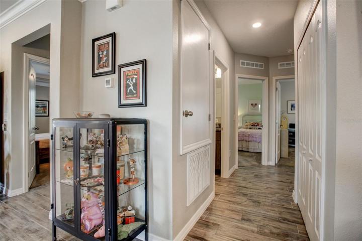 Hallway to Bedrooms 2 and 3
