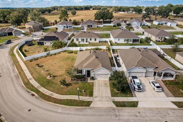 Aerial View of Home and Surrounding Neighbors