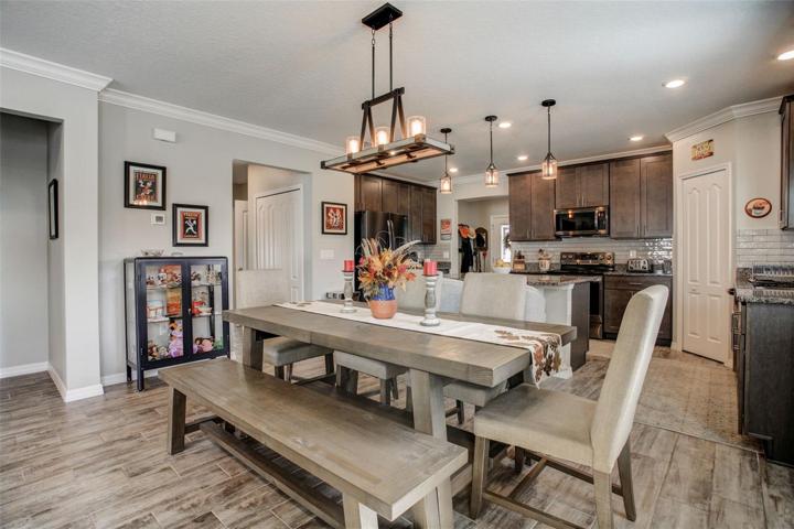 Dining Room and Kitchen