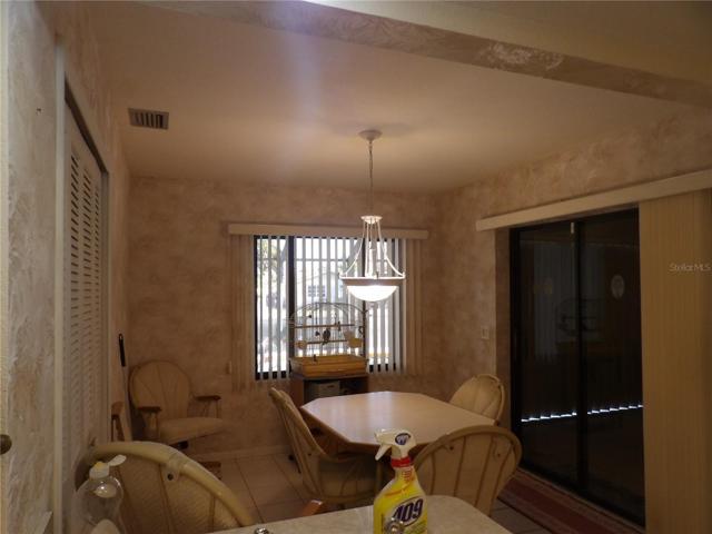 Eat in kitchen area and pantry