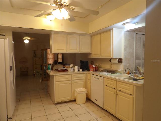 Kitchen looking towards family room