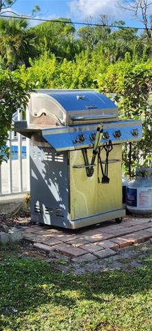 Community BBQ Grill outside Pool Deck