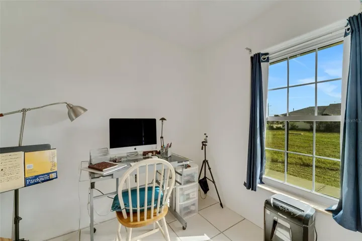 Bonus Room used as an office