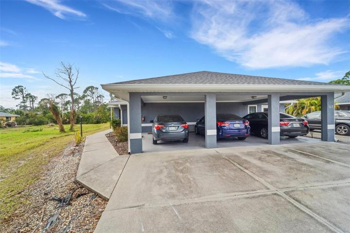 Assigned Carport Space - #113's is far left