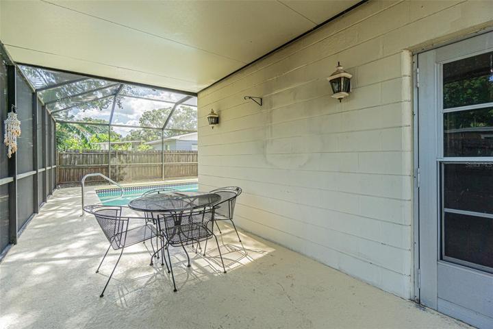 Covered lanai