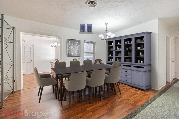 Dining Room Virtually Staged