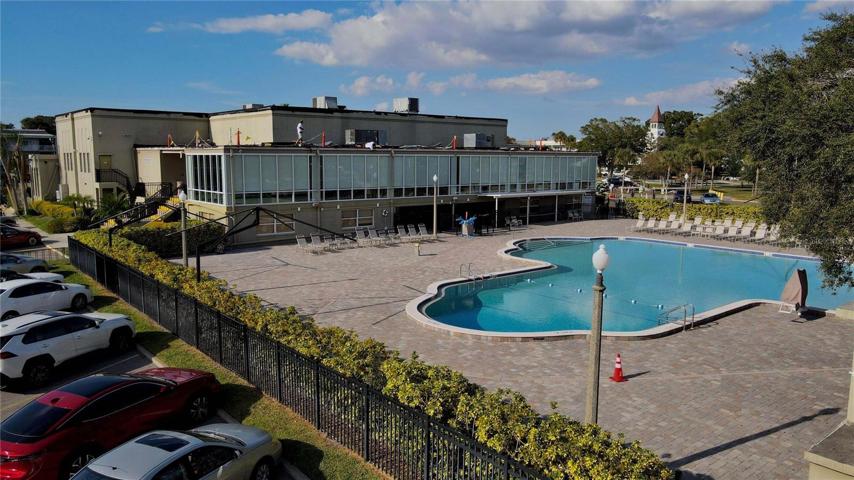 Clubhouse & pool enhance resort style