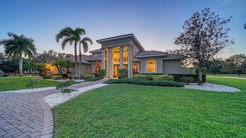 The property offers rare privacy for an estate this close to downtown Sarasota, Lakewood Ranch Blvd, Waterside Place, and University Town Center.