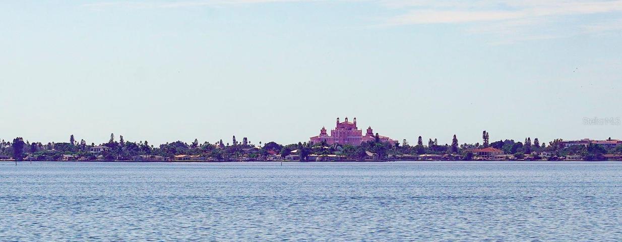 View of the Don Cesar from your living room