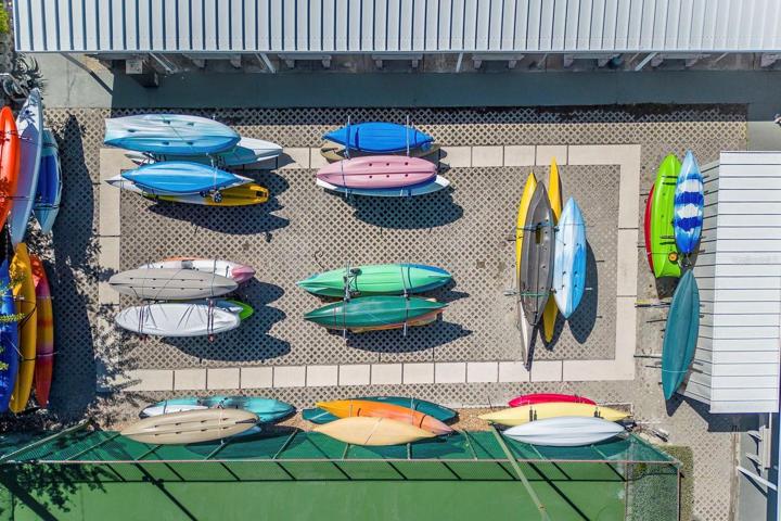 Kayaking is a favorite among owners