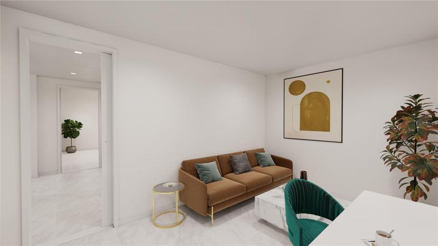 Large den with two pocket doors