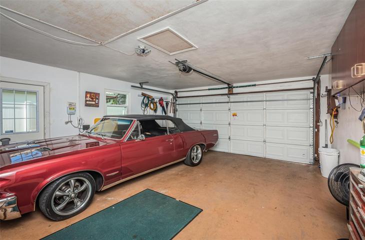 Two car garage