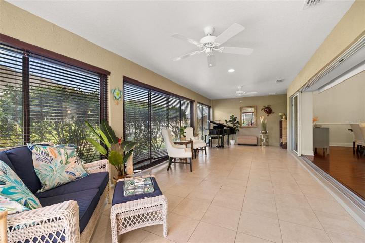 HUGE ENCLOSED TILE LANAI