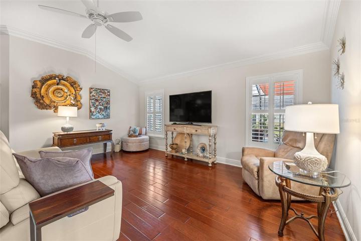 FEATURING CROWN MOLDING & PLANTATION SHUTTERS