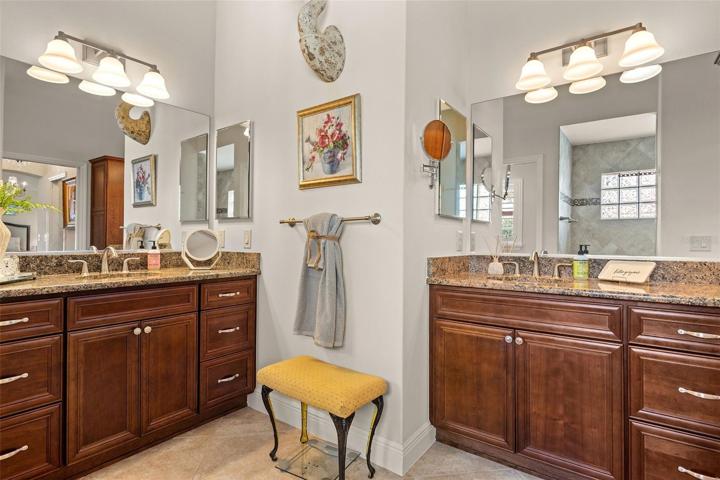 PRIMARY BATH WITH DUAL VANITY SINKS