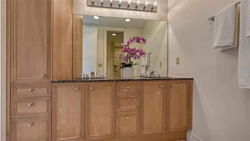 Room is virtually staged.