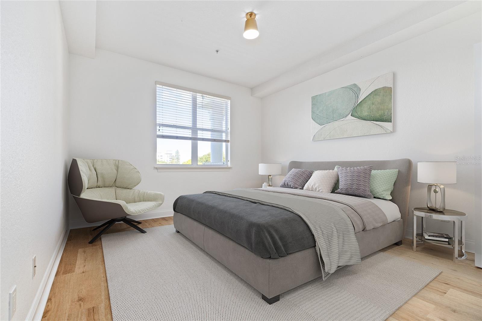 Virtually Staged Guest Suite