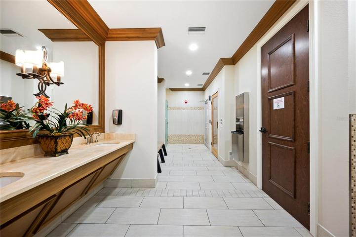 Gym Locker Room