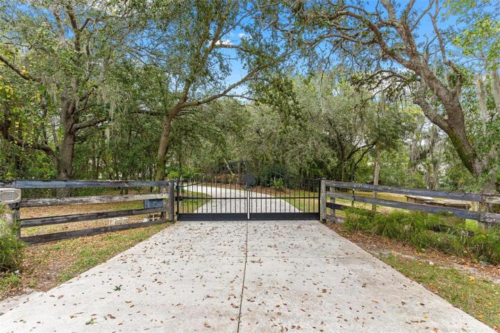 Front Gate Entry to Property