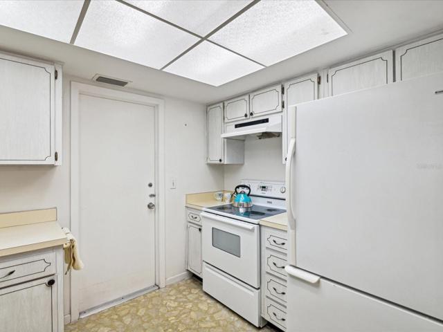 Kitchen with garage access