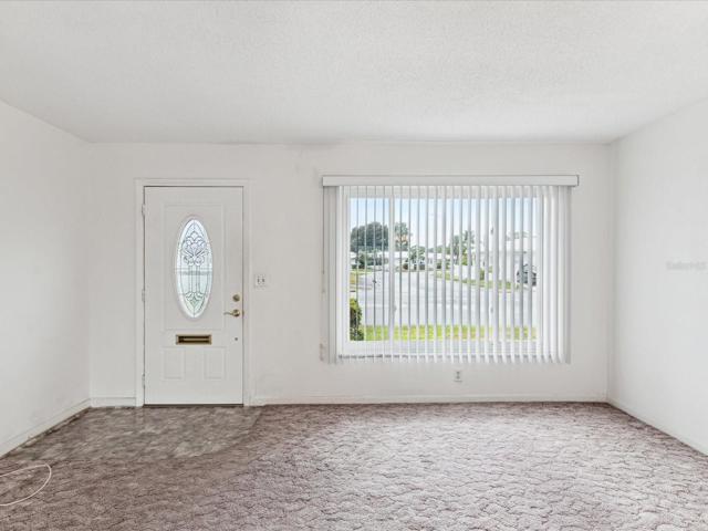 Front door from Inside, the living room