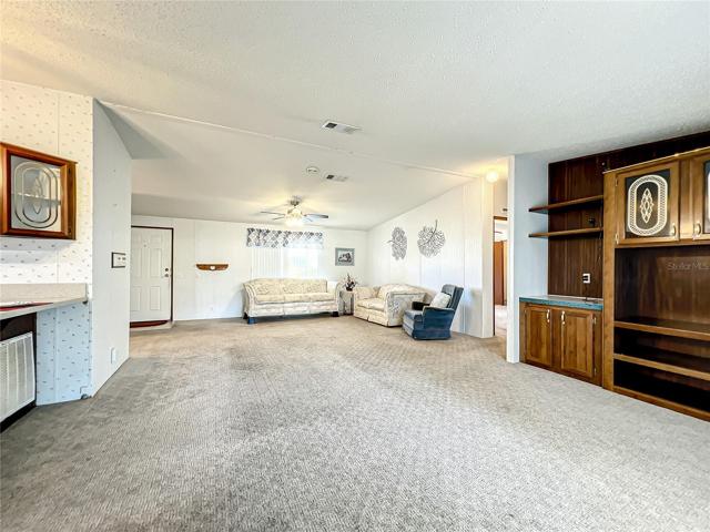 Built-ins in the living room