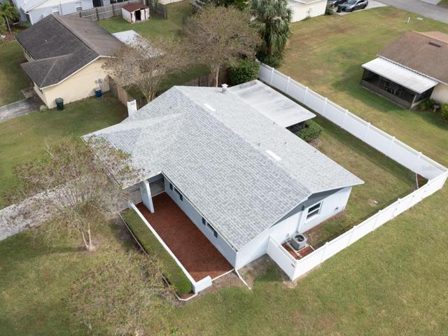 Aerial of the home.